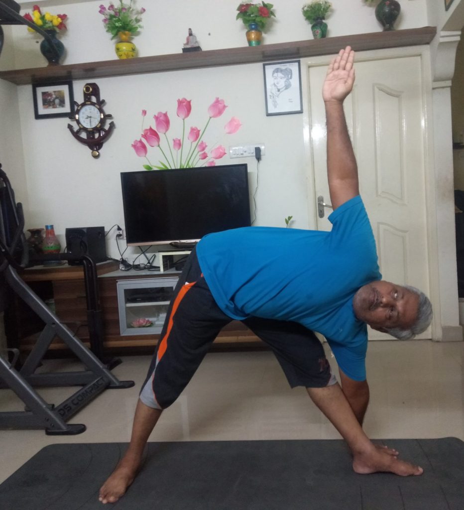Triangle Pose