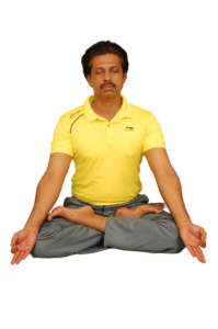 Yoga pose for meditation