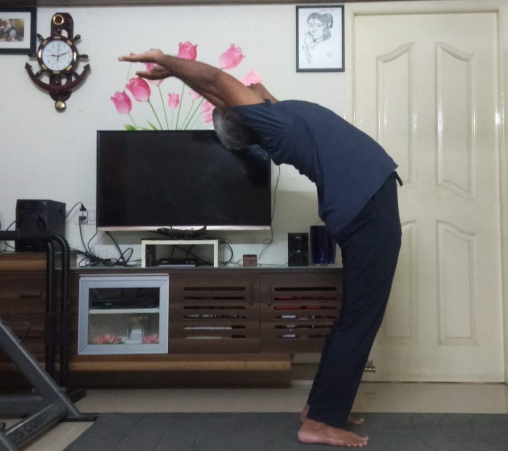 Arc of the Moon Pose
