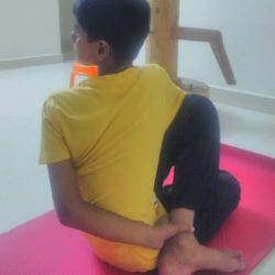 Ardha Matsyendrasana - Adhavan